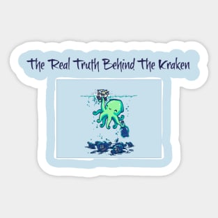 The Real Kraken Sticker